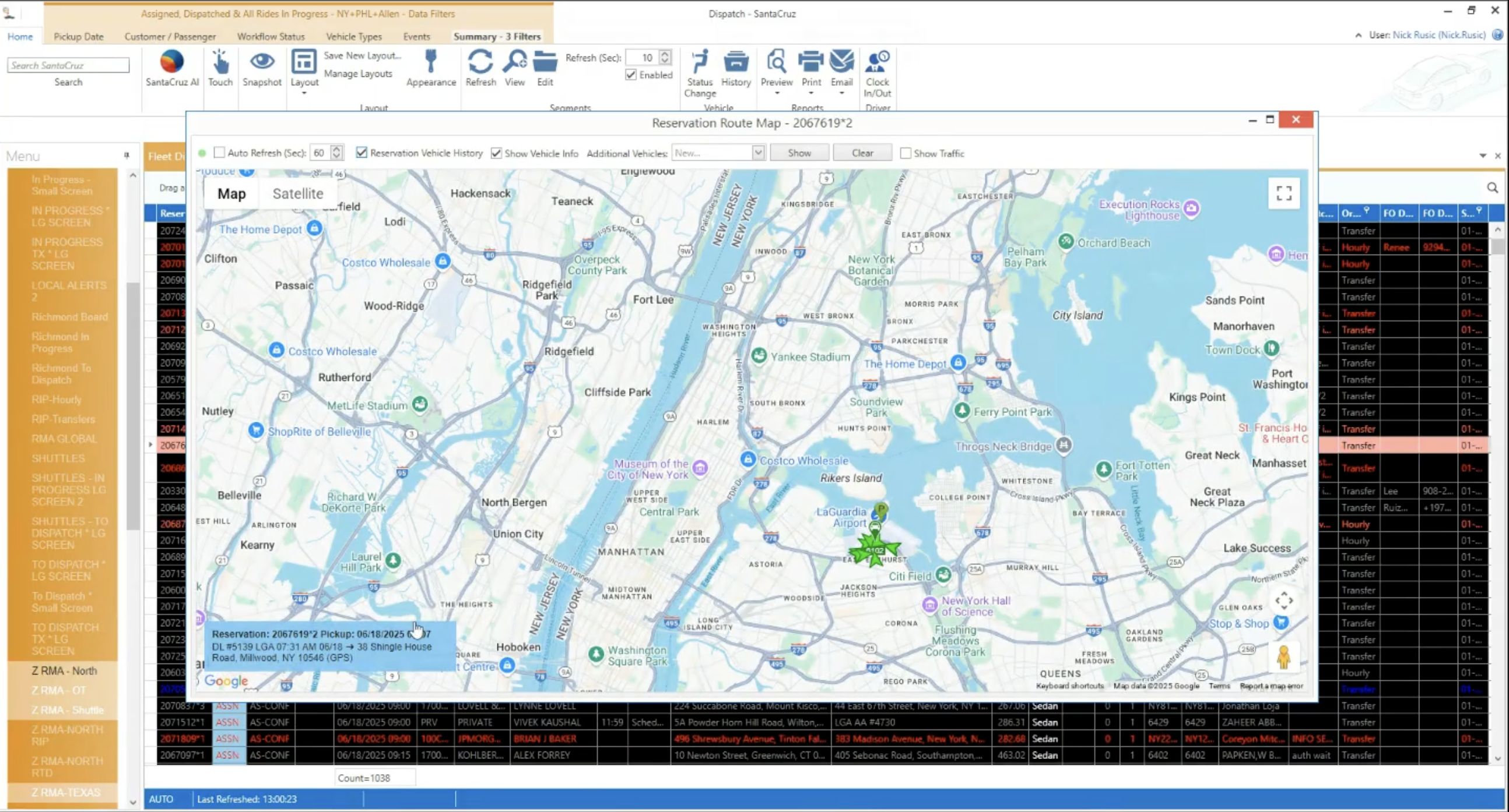 Competitor Software Screenshot